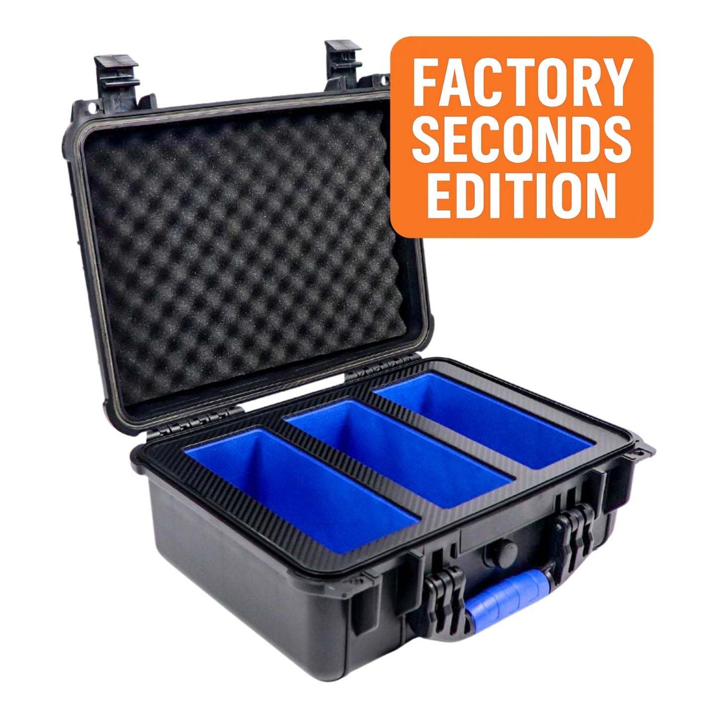 ⚠️ Z3 Pro Slab Case – Factory Seconds | 3-Row Storage for PSA, BGS, SGC | Cosmetic Blemishes Only