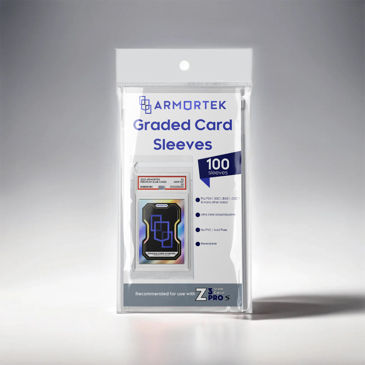 Beckett Card Sleeves Platinum Protectors Resealable Card Sleeves For BGS/SGC Graded Slabs - Clear, Acid-Free, Fits 35pt Protector Sleeve Beckett Card Sleeves Platinum Protectors Resealable Card Sleeves For BGS/SGC Graded Slabs - Clear, Acid-Free, Fits 35pt Protector Sleeve