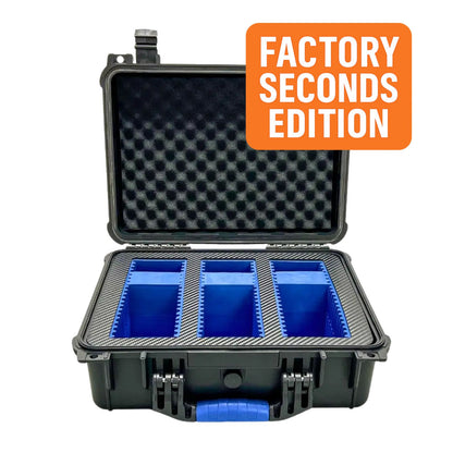 ⚠️ Z3 Pro S Slab Case – Factory Seconds | 3-Row Storage for PSA, BGS, SGC | Cosmetic Blemishes Only