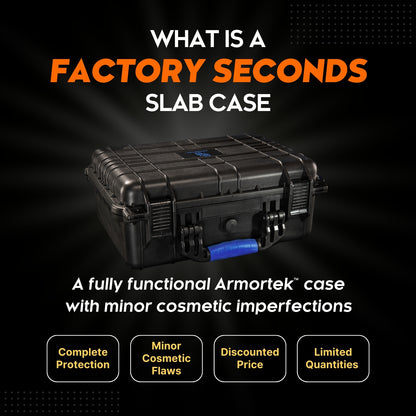⚠️ Z3 Pro S Slab Case – Factory Seconds | 3-Row Storage for PSA, BGS, SGC | Cosmetic Blemishes Only